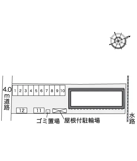 ★手数料０円★姫路市白浜町　月極駐車場（LP）